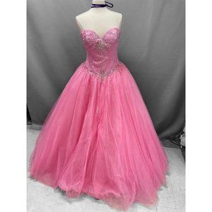 NEW Mary's Pink Tulle Gown, Size 14